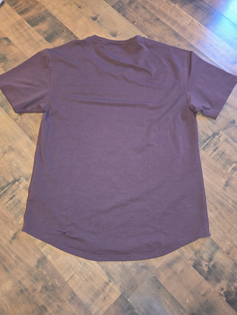BYLT Essentials (2 Pack Bundle) V-Neck [XL] Burgundy Red & Olive Green Gray - Picture 6 of 10